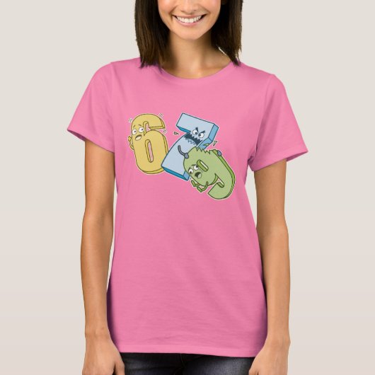 6789 T-SHIRT (Voorkant)
