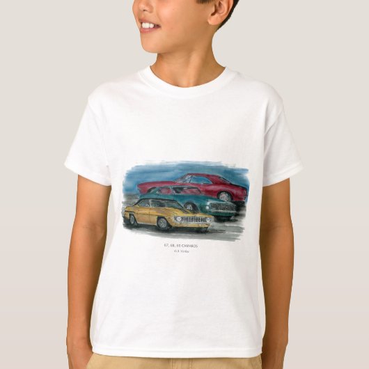 67, 68, 69 Camaro Kinder T-shirt (Voorkant)