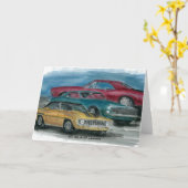 67, 68, carte de 69 CAMAROS (Fleur jaune)