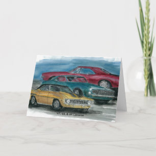 67, 68, carte de 69 CAMAROS