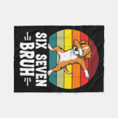 67 Animals Funny 67 Brainrot Youth Kids Dog 67  Fleece Deken (Voorkant (Horizontaal))