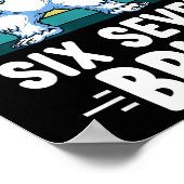 67 Animals Funny 67 Brainrot Youth Kids Yeti 67  Poster (Hoek)