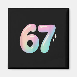 67 Aura Energie Alpha Internet Meme Magneet