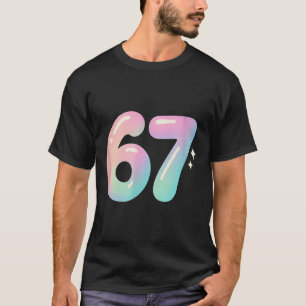 67 Aura Energy Alpha Internet Meme Bargoens T-shirt