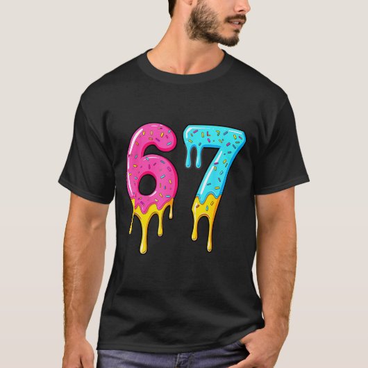 67 Baseball 101 Apparel Youth Drip Meme  T-shirt (Voorkant)