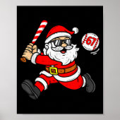 67 Baseball Santa Six Seven Meme Christmas Srt Men Poster (Voorkant)