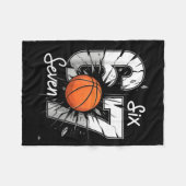 67 Basketball Six Seven 6 7 Meme 67  Fleece Deken (Voorkant (Horizontaal))