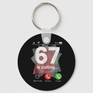 67 Belt Je Grappige Gen Z Slang Meme Telefoonscher Sleutelhanger