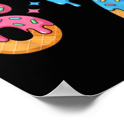 67 Birthday I Was 6 Now I'm 7 Poster (Hoek)