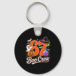 67 boo bemanning grappig halloween spookt vrouwtje sleutelhanger
