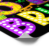 67 Bruh Mardi Gras Funny Carnival Meme Slang Gen A Poster (Hoek)