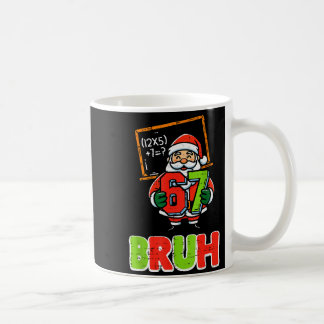 67 Bruh Sinterklaas Grappig Kerstmis 6 7 Meme Kers Koffiemok