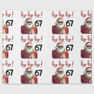 67 Chill Kerstman Kerstmis Kerstman  Cadeaupapier