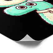 67 Christmas Kawaii Pastel Design  Poster (Hoek)