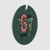 67 Christmas Lights Six Seven Holiday Funny Meme (devant)