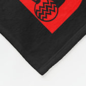 67 Christmas Nutcracker Bruh 6 7 Funny Christmas 6 Fleece Deken (Hoek)