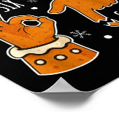 67 Christmas Oh Snap Gingerbreadman 6 7 Meme Xmas  Poster (Hoek)