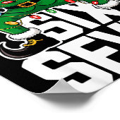 67 Christmas Six Seven 6 7 Meme Funny Dabbing Elf Poster (Hoek)