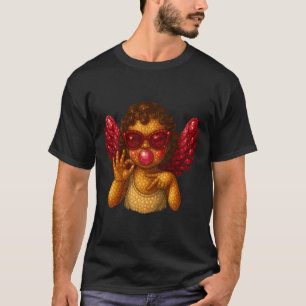 67 Cupid Bubble Gum Engel Gem Style Valentijnsdag T-shirt