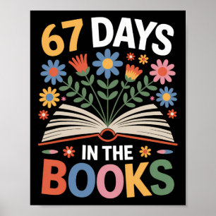 67 dagen in de boeken Ck naar school lezen Liberia Poster