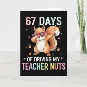 67 Dagen Mijn Leraar Pesten Funny Dabbing S Kaart