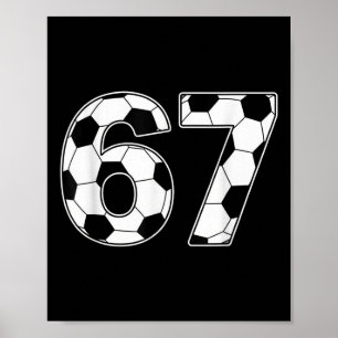 67 Dagen School Docenten Studenten Voetbal Poster