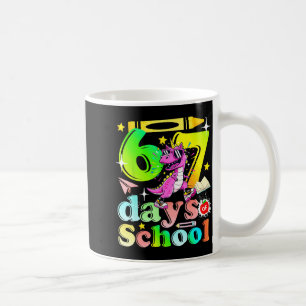 67 dagen school grappig 6-7 kinderen meisjes eenho koffiemok