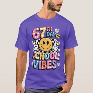 67 dagen school meme 100e dag van school sfeer S T-shirt