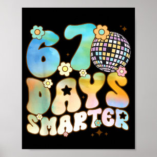 67 dagen slimmer 67 dagen school leraar studenten poster