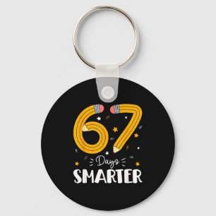 67 dagen slimmer Gen Alpha-slang 67 Meme-leraren S Sleutelhanger