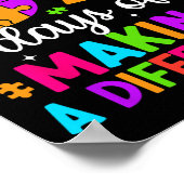 67 Days Of Making A Difference Funny Teacher Stude Poster (Hoek)