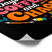 67 Days Of School Coffee Lover 67th Day Of School Poster (Hoek)