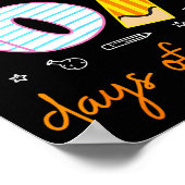 67 Days Of School Cool Teacher Design Poster (Hoek)