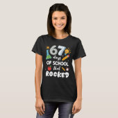 67 Days Of School That Rocked  T-shirt (Voorkant volledig)