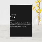 67 Definitie Meme _2 Kaart (Gele Bloem)