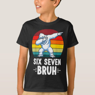 67 Dieren Grappig 67 Brainrot Jeugd Kinderen Yeti T-shirt