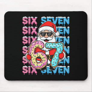 67 Donut Kerst Grappig Zes Zeven Meme Kerstman Kin Muismat