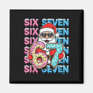 67 Donut Kerst Grappig Zes Zeven Meme Sinterklaas Magneet