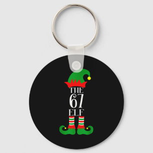 67 Elf Kerst Costume Pyjama 67 Meme Gen Alpha  Sleutelhanger