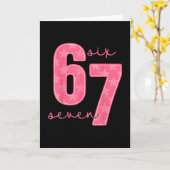 67 Funny Meme 1  Kaart (Gele Bloem)