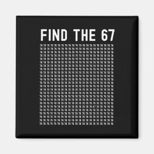 67 Game Vind 67 Meme Jongens Meisjes 6 7 Slang tie Magneet