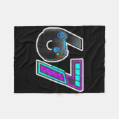 67 Gamer Console Controller Design  Fleece Deken (Voorkant (Horizontaal))