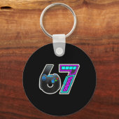 67 Gamer Console Controller Design  Sleutelhanger (Voorkant)