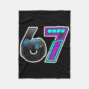 67 Gamer Console Controller Ontwerp  Fleece Deken