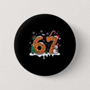 67 Grappige Gengerebrood Kerst Koekjes Mannen Vrou Ronde Button 5,7 Cm