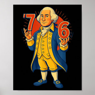 67 Grappige George Washington Meme Zes Zeven Gen A Poster