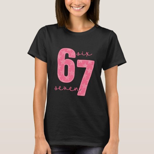 67 Grappige Meme T-shirt (Voorkant)