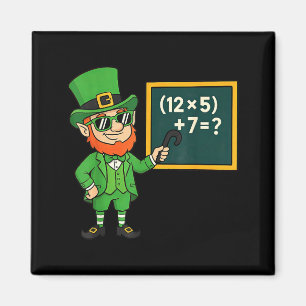67 Grappige St. Patrick's Day Wiskunde Leraren Mem Magneet