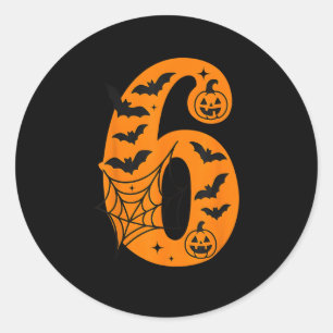 67 Halloween bijpassend tweeling jongens meisjes b Ronde Sticker