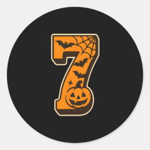 67 Halloween bijpassende tweeling jongens meisjes Ronde Sticker